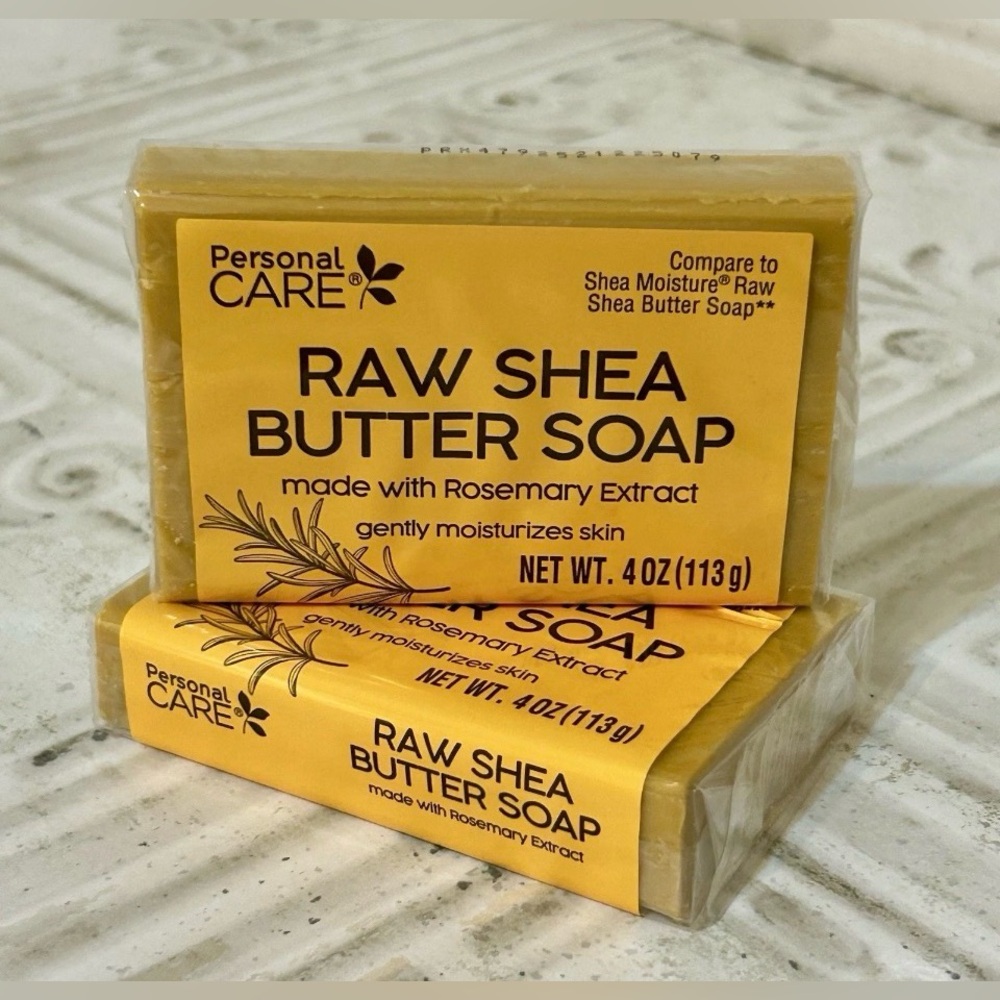 Raw Shea Butter Soap 2 full size bars